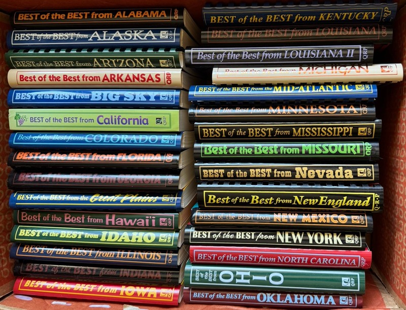 Vintage Best of the Best State Cookbooks Choice
