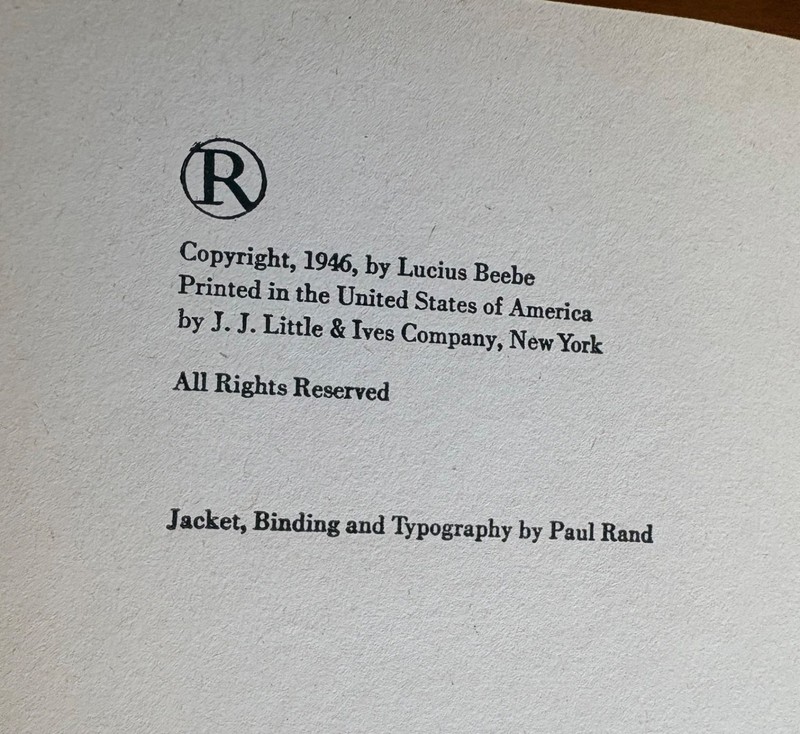 THE STORK CLUB BAR BOOK BY LUCIUS BEEBE 1946 HC/DJ 1ST EDITION /COCKTAIL RECIPES gallery