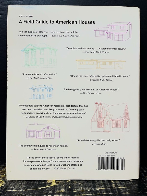 Field Guide to American Houses by McAlester 2013 Revised Hardback Like New Y1 gallery