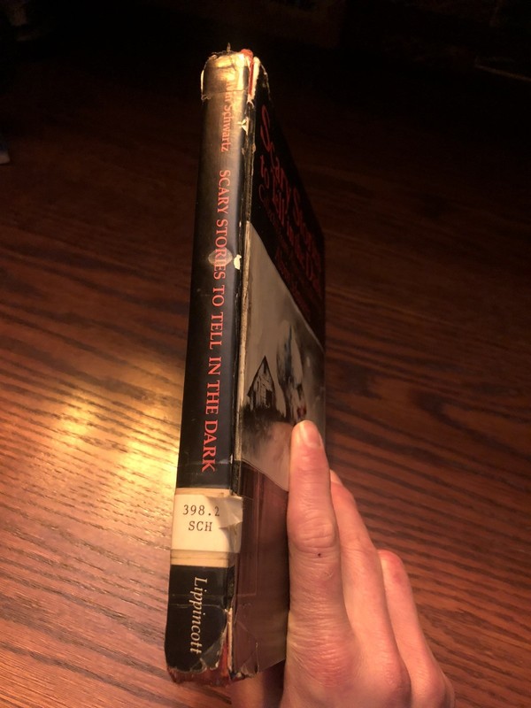 1981 1ST/5th SCARY STORIES TO TELL IN THE DARK ALVIN SCHWARTZ HC/HARDCOVER BOOK gallery