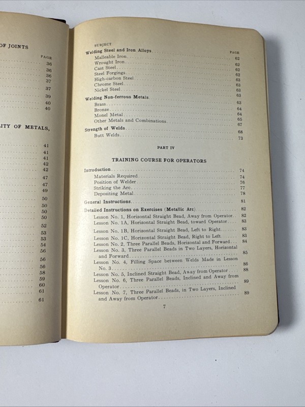 GENERAL ELECTRIC Arc Welding Manual 1929 GEB-69A Fourth Edition Book gallery