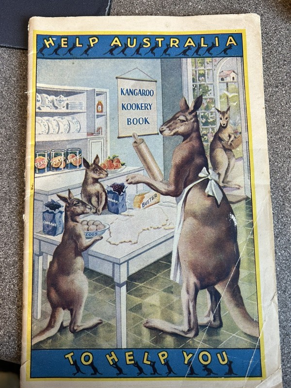 Vintage c1932 Kangaroo Kookery Book Recipe Cookery Book 32 pages