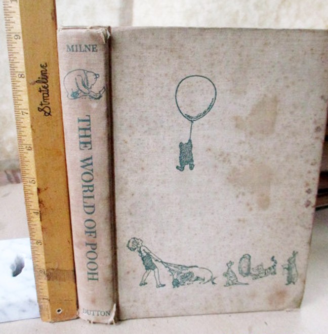 THE WORLD Of POOH,WINNIE THE POOH & HOUSE AT POOH CORNER,1957,A.A.Milne.Illust