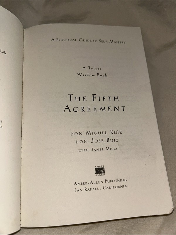 The Fifth Agreement Paperback gallery