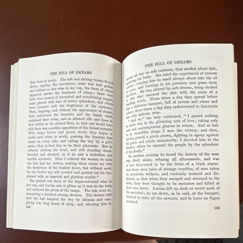 The Hill of Dreams Arthur Machen PB Dover Edition 1986 Dover Unabridged gallery