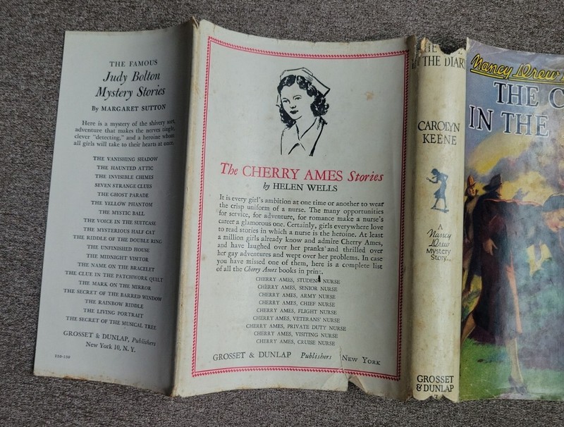 Nancy Drew #7 THE CLUE IN THE DIARY by Carolyn Keene, 1932, hc+dj gallery