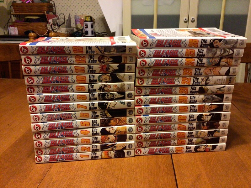 BLEACH Manga Series TITE KUBO PB Books Volumes 1-26 Viz Media Graphic Novel Lot