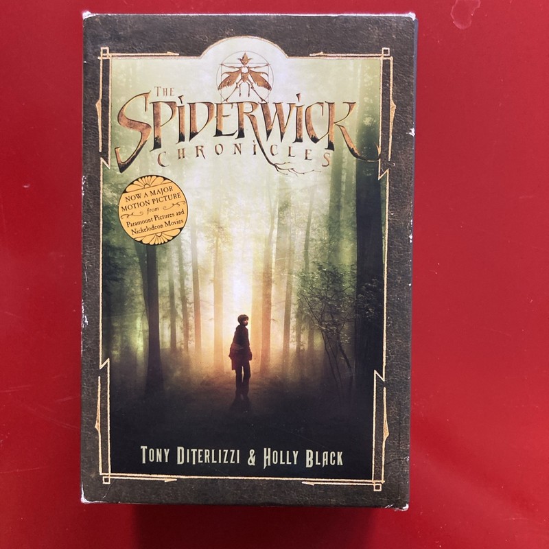 THE SPIDERWICK CHRONICLES BOOKS 1-5 IN SLIPCASE HARDBACK TONY DITERLIZZI