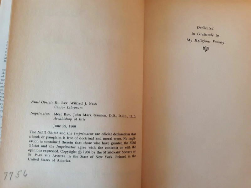 Years of Sunshine, Days of Rain Sister Jean Marie,OSB 1966 HC/DJ gallery
