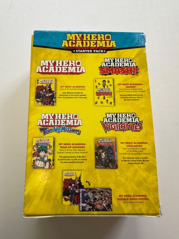My Hero Academia Graphic Novel Starter Pack - Volume 1 of 4 Series - No Poster gallery