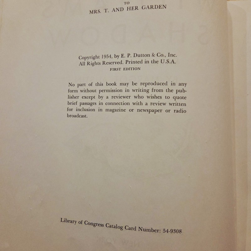 William’s Shadow by Margot Austin 1954 Vintage Children’s Book HC gallery
