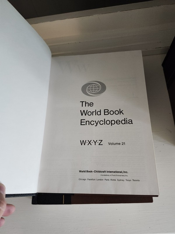 World Book Encyclopedia Books 1978 18-22 (5 books) gallery