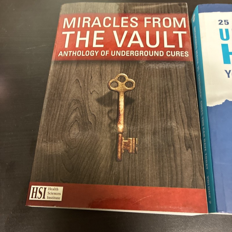 Miracles From the Vault & 25 Forbidden Cures Uncensored Health Volume 2 Books VG gallery