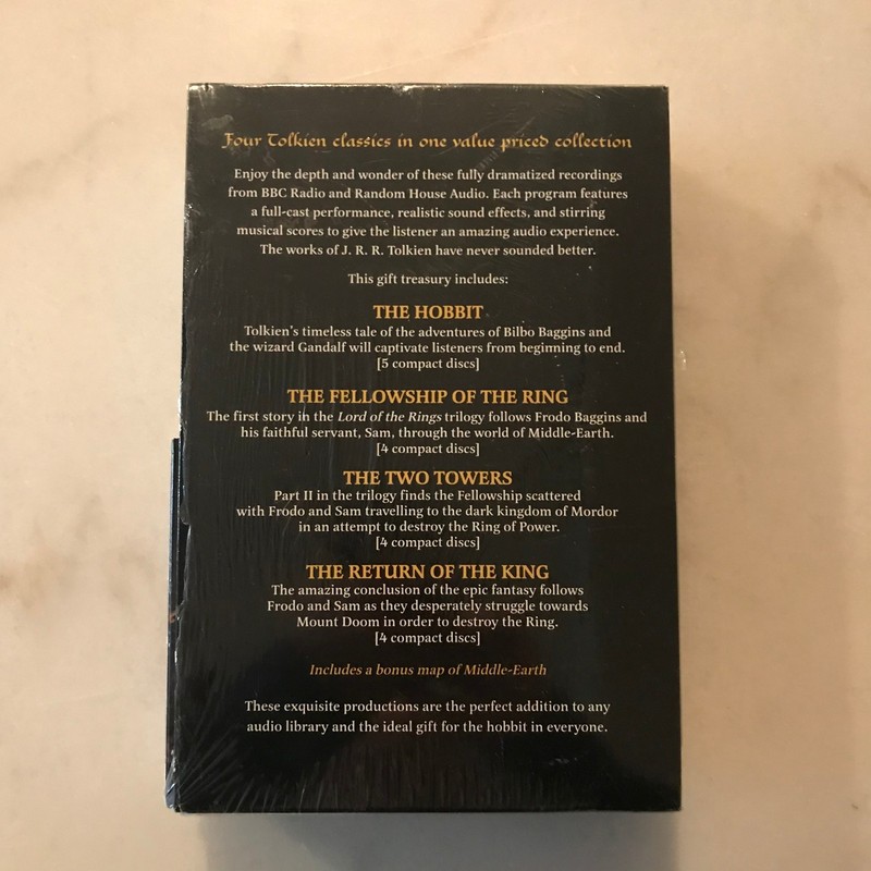 SEALED: JRR TOLKIEN GIFT SET BBC Audio Book gallery