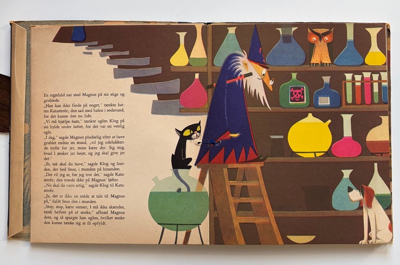 Rare Pop Up Magnus den store Troldmand (Mighty Magician) Theiner, Rudolf Lukes gallery