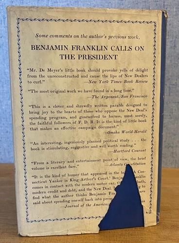 F. D. R. AND THE PATRIOT'S CLUB by John De Meyer 1940 Halter T-106 gallery