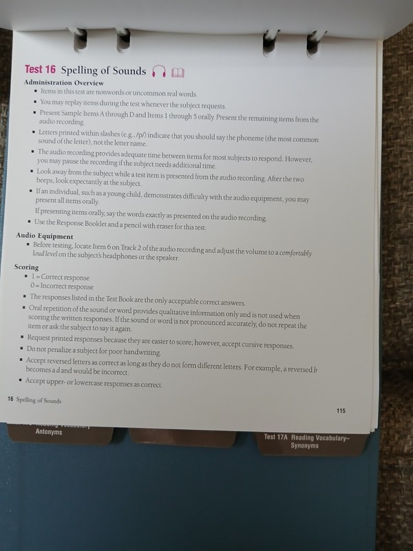 Woodcock Johnson IV Tests Of Achievement Standard Test Book 1-11 12-20 & Manual gallery