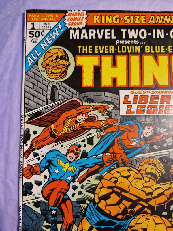 Marvel Two-In-One Annual #1 (1976) Excellent Condition 8.0 VF gallery