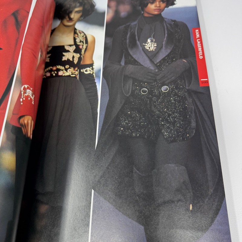 The Fashion Collections Paris London F/W 1990-91 Runway Book Lagerfeld Mugler gallery