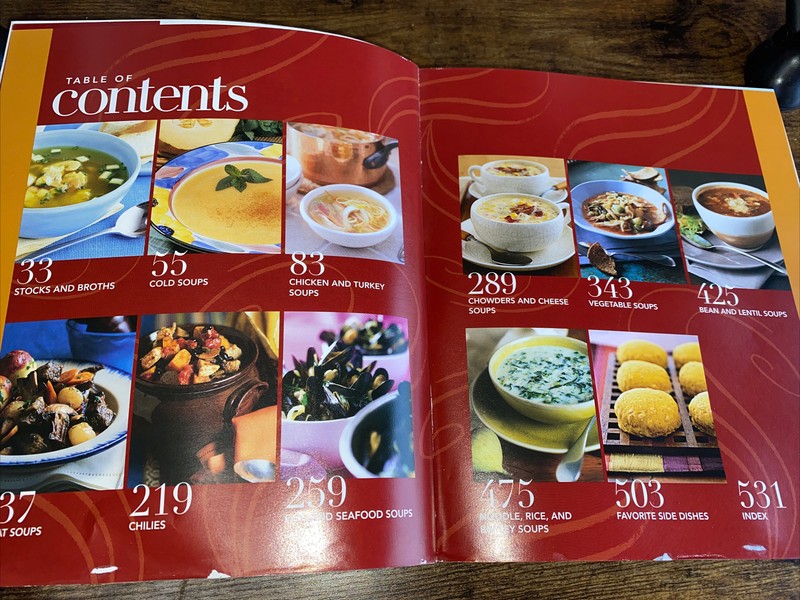 Vintage 2006 Reader’s Digest The Ultimate Soup Cookbook Recipes Book 544 Pages gallery