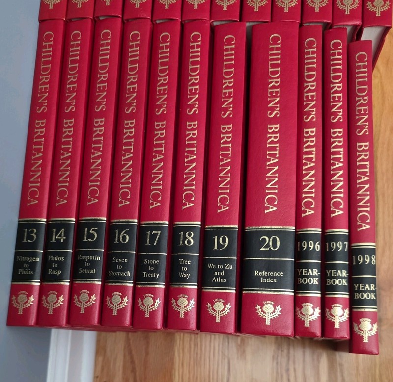 Children's Britannica (4th Edition 20 Volume Set plus) [Hardcover] gallery