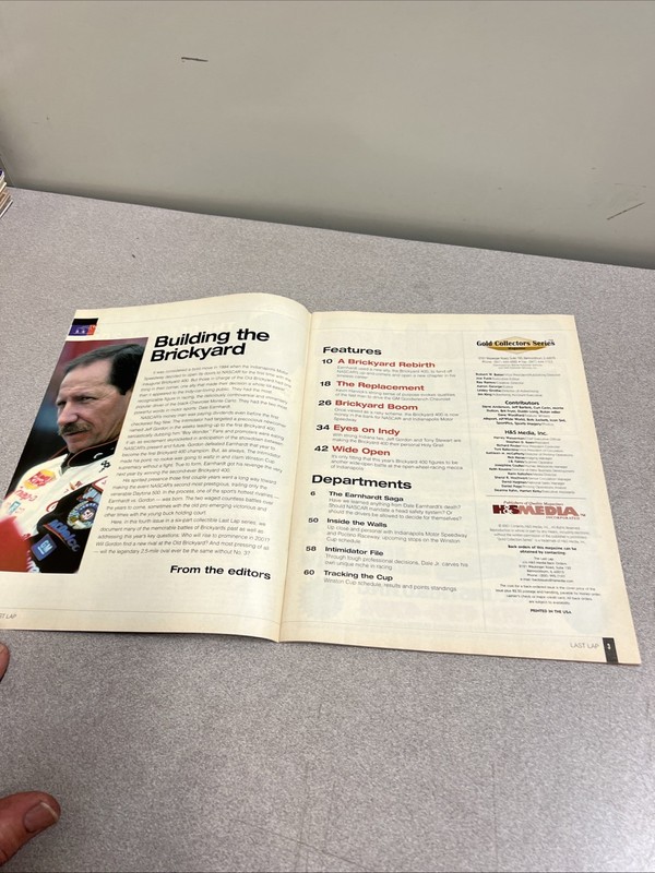 Issue #4 in 6-Part Last Lap Collectible Magazine Series The Brickyard LegendF14D gallery