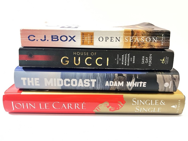Lot Of 4 Mixed Authors Crime / Mystery / Suspense HC/PB