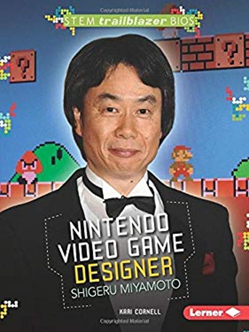 Nintendo Video Game Designer Shigeru Miyamoto Hardcover Kari Corn
