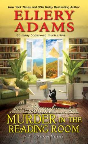Murder in the Reading Room (A Book Retreat Mystery) By Adams, Ellery – GOOD