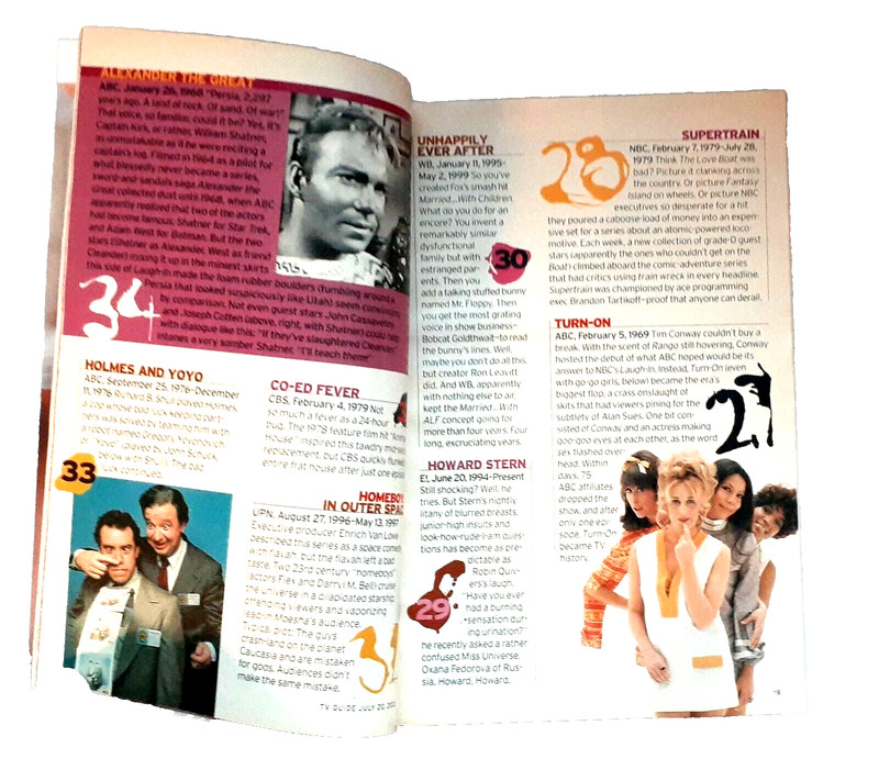 Magazine TV Guide - Cover Celebrating Our 50th Anniversary 2002 - Vintage gallery