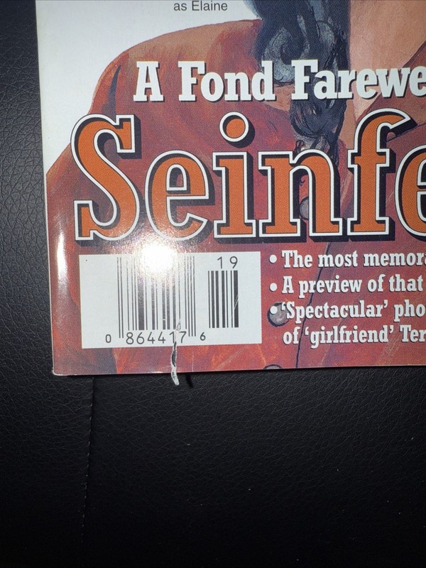 TV Guide A Fond Farewell to SEINFELD, Al Hirschfeld covers SET OF 4 1998 gallery