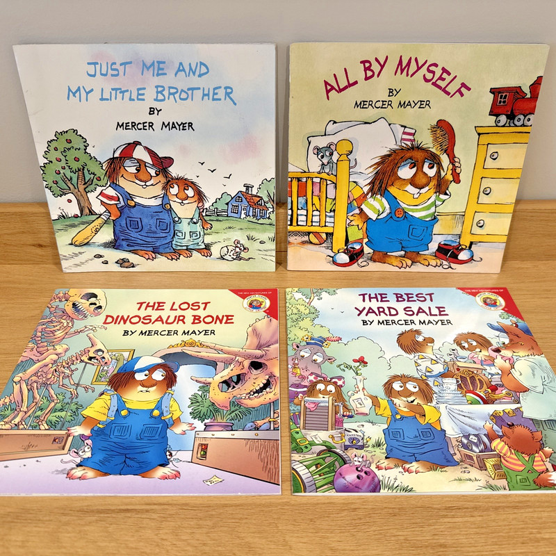 Little Critter Lot of 4 Paperback Books by Mercer Mayer Very Good