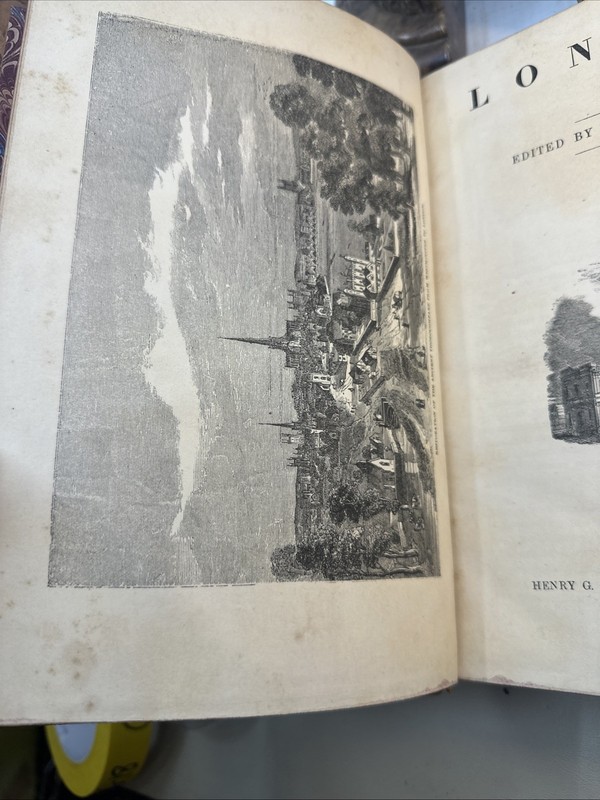 London Charles Knight 1851 3 Vols in 3 Books Fine Leather Gilt Illus (6-17) gallery