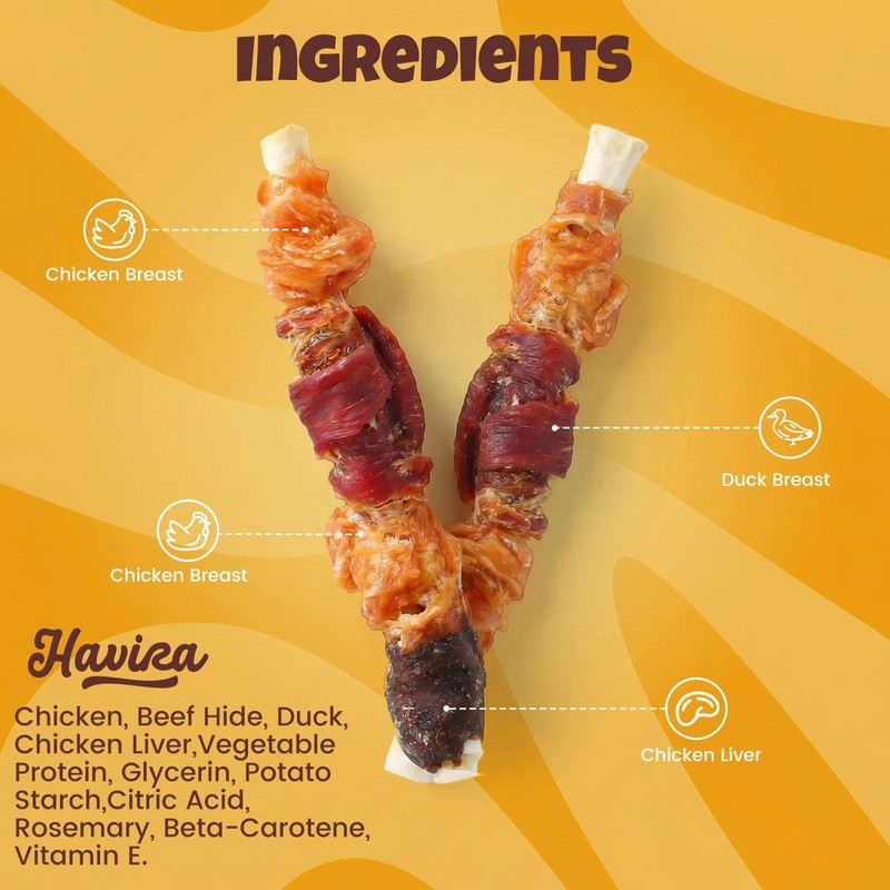 1.4LBs 30 Count Chew Stick, Triple Flavor Dog 1.41 Pound (Pack of 1) gallery