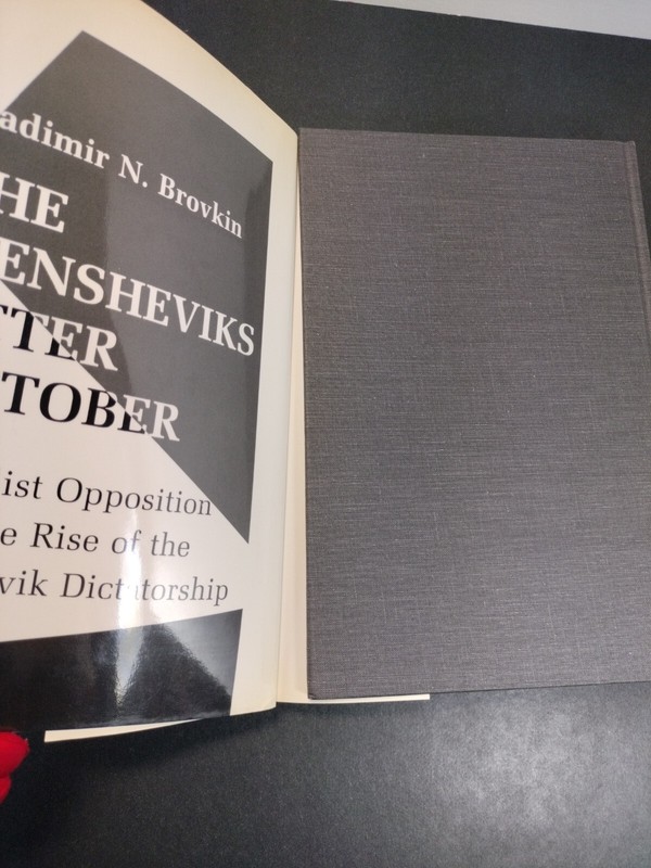 Mensheviks after October by Vladimir N Brovkin 1987 HCDJ gallery