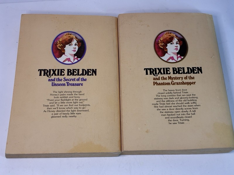 Whitman Trixie Belden books FREE SHIP Vintage Lot 4 HC and Paperback gallery