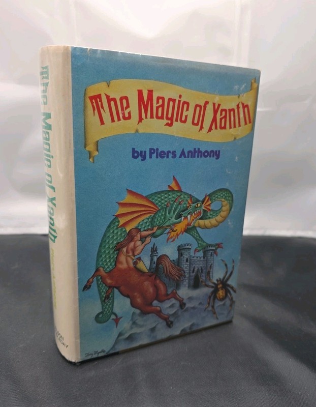 Piers Anthony The Magic of Xanth Books 1-3 in 1 Volume Tony Fiyalko Jacket