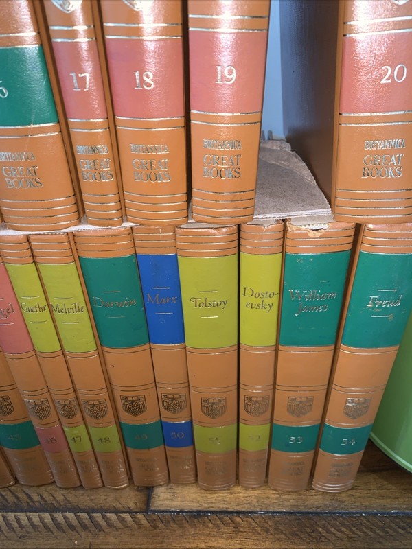 Britannica Great Books of the Western World 1952 Complete Set 1-54 gallery