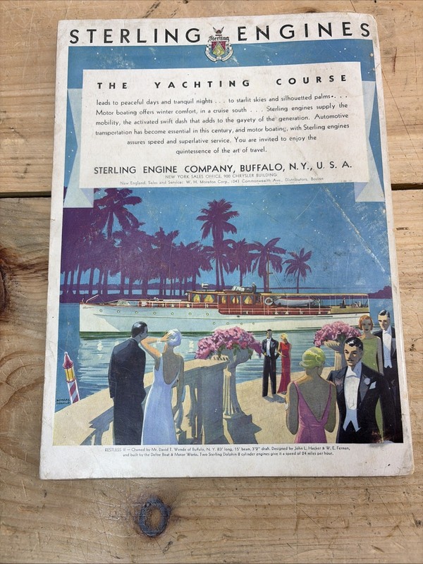 Motor Boating Yachtsmen's Magazine February 1933 Silver Anniversary Show Number gallery