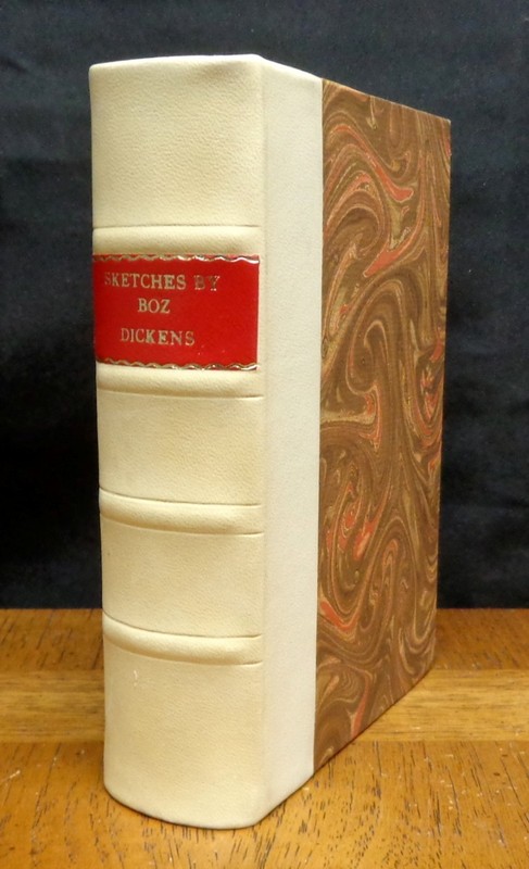 SKETCHES BY BOZ By Charles Dickens Odhams Press Leather
