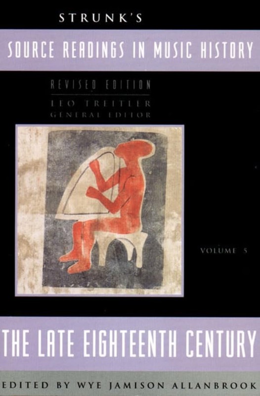 Source Readings: Late 18th Century (5) – paperback Allanbrook, Wye|Treitler,…