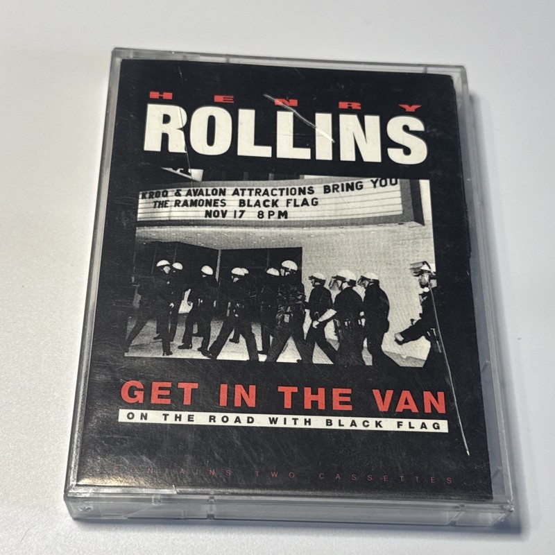 Henry Rollins, Get in the Van by Not Available (1994, Audio Cassette)