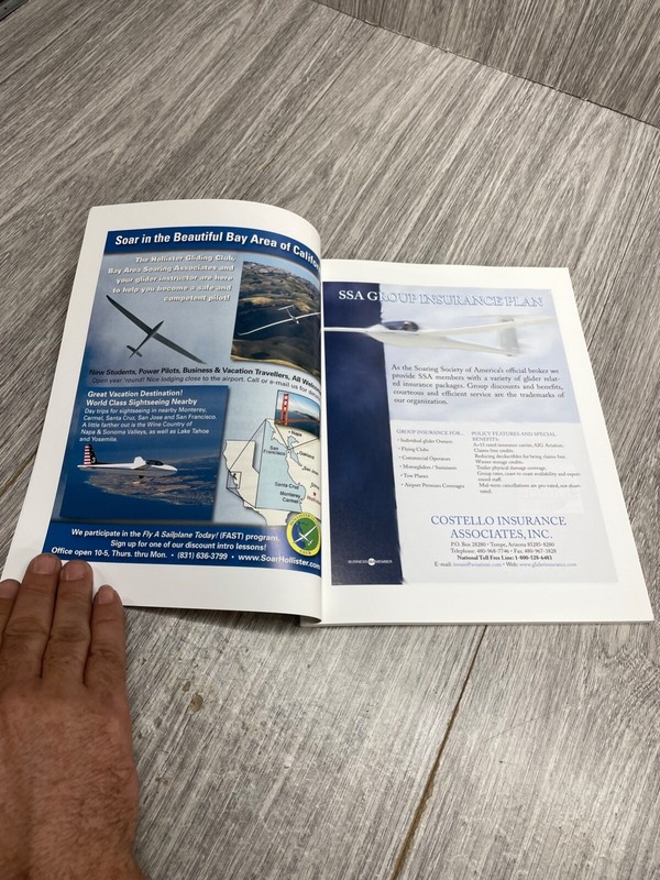 Everybody's First Gliding Book by Bob Wander 96 pages gallery