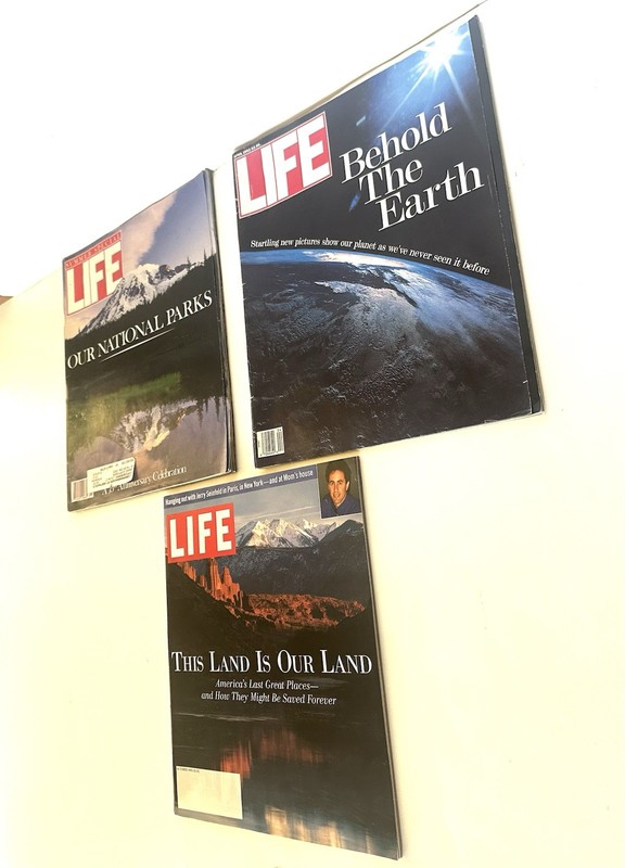Lot Of 3 LIFE Mags Vtg 1990s Specials: This Land, Nat’l Parks, Behold the Earth gallery