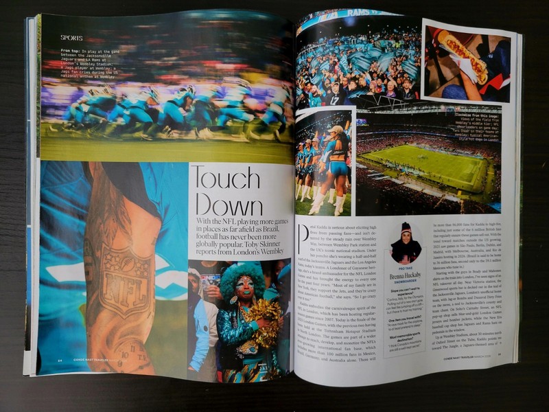 Conde Nast Traveler Magazine- Warm Welcomes in Palm Springs, Hokkaido & Swiss gallery