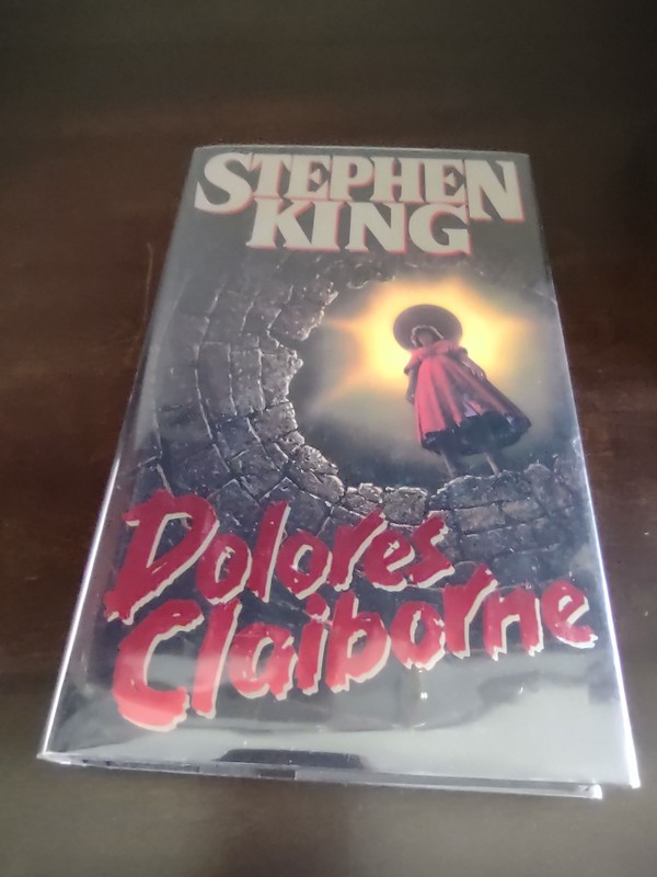 ​Stephen King DOLORES CLAIBORNE 1992 1st Ed 1st Print HCDJ Archival Cover