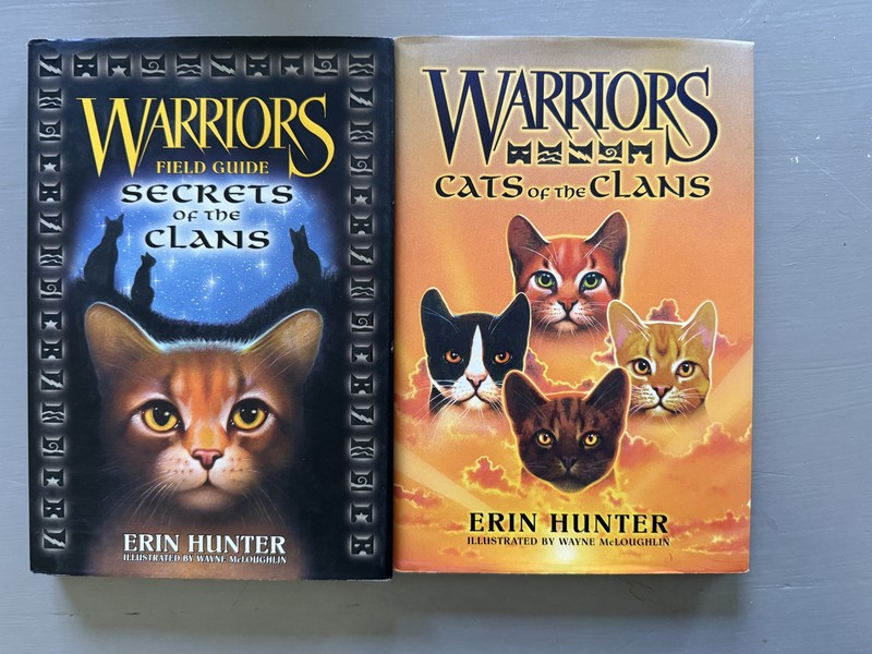 Lot 56 Erin Hunter WARRIORS books 4 Complete Sets + Near Complete gallery