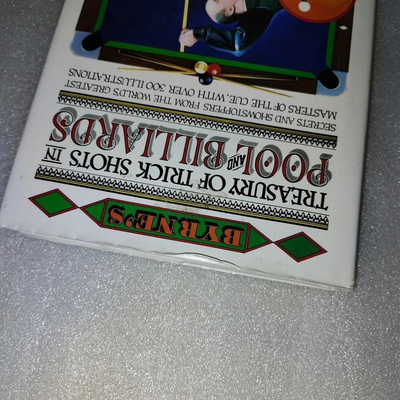 Byrne's Treasury of Trick Shots Pool & Billiards Robert Byrne 2012 Skyhorse HC gallery