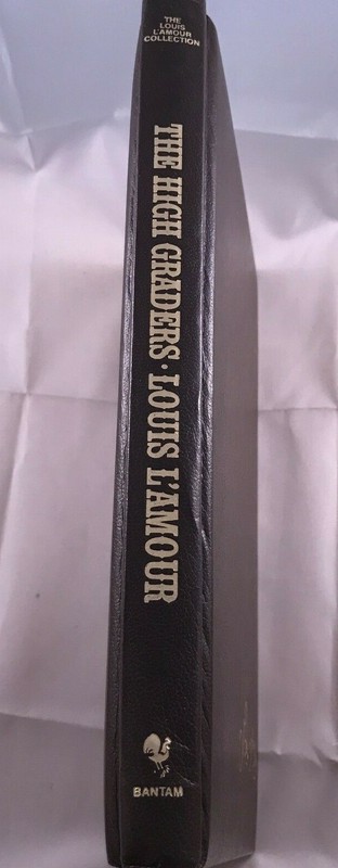 Louis L’Amour Leatherette Hard/Padded Cover The High Graders Western