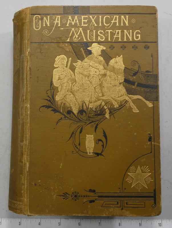 On a Mexican Mustang through Texas by Sweet & Knox 1883 Illustrated 1st edition